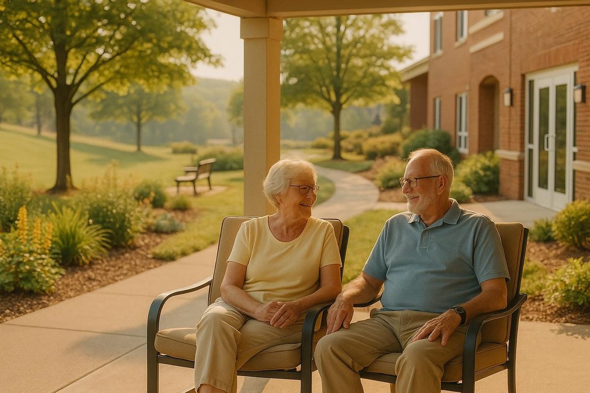 ann arbor senior apartments community exterior